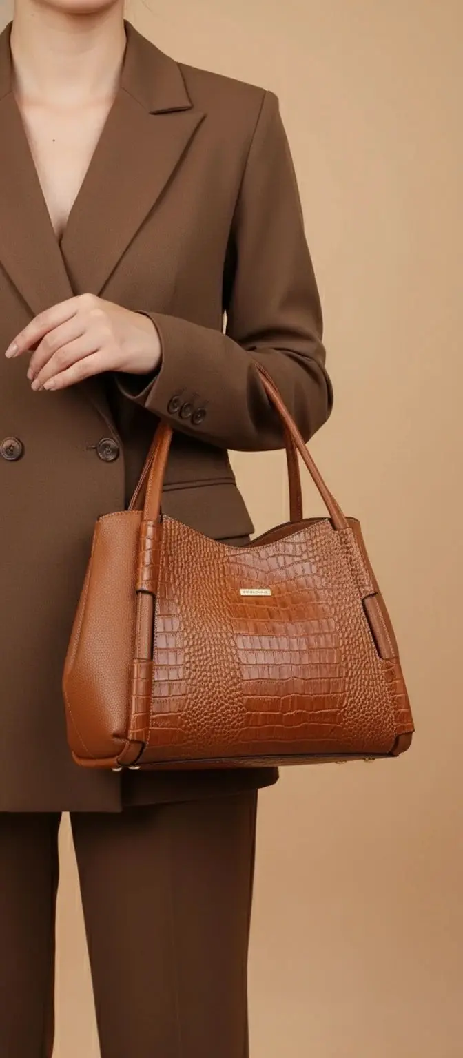 کیف دستی چرم-ترکیبی